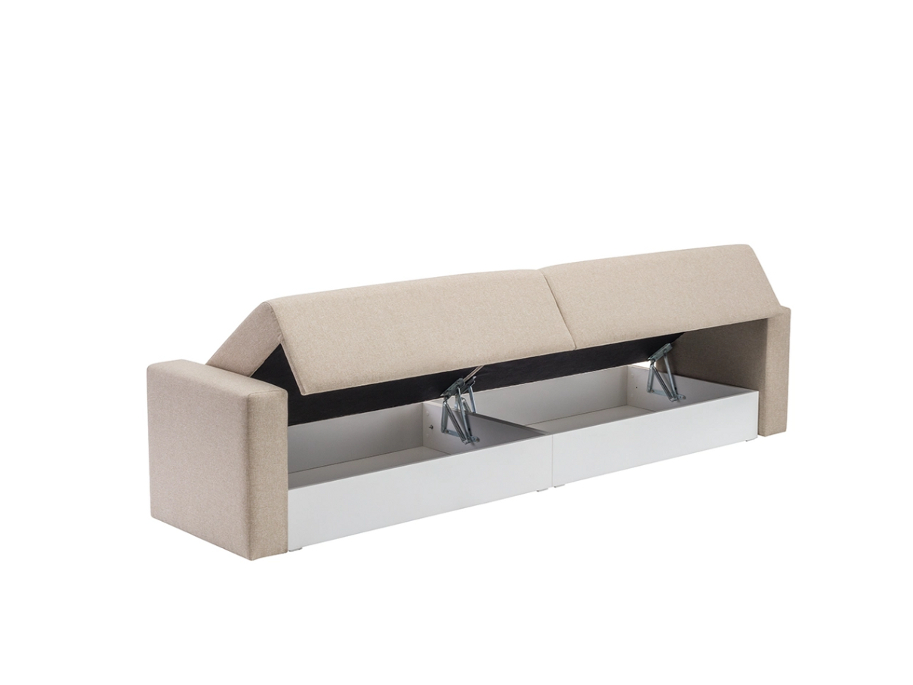 Multimo Case 3-Sitzer Sofa mit Bettkasten Multimo Case 3-Sitzer Sofa mit Bettkasten
